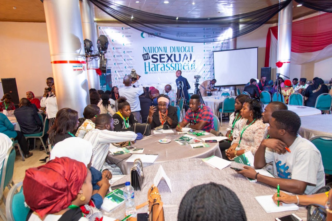 Gender Mobile Initiative convenes important actors involved in the fight against sexual and gender-based violence to proffer actionable solutions to the problem. Photo Credit — Gender Mobile Initiative