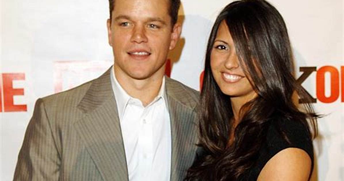 Luciana Damon: the Life and Career of Matt Damon's Beloved Wife